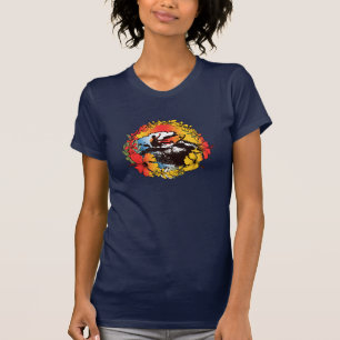 T-shirt Super Hawaiian Surfer 1960's Retro Graphic Tee
