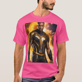 T-shirt super-héros avec la puissance du temps homme t-shi