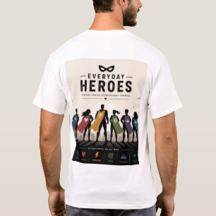 T-Shirt Super-Héros Everyday Heroes – Courage Forc