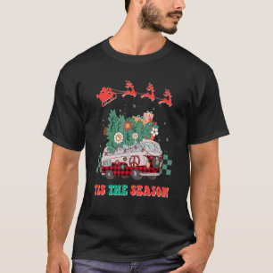T-shirt Super Joyeux Noël Hippie C'Est La Saison Noël