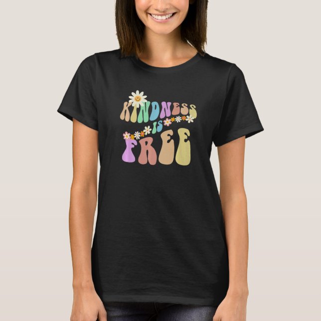 T-shirt Super KINDNESS EST GRATUIT Retro Stop L'intimidati (Devant)