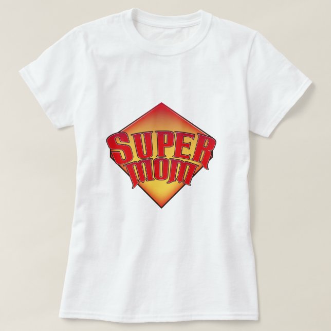 T-shirt Super Maman (Design devant)