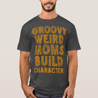 T-shirt super maman bizarre construire le caractère 250