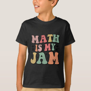T-shirt Super Math est ma confiture le premier jour de ret