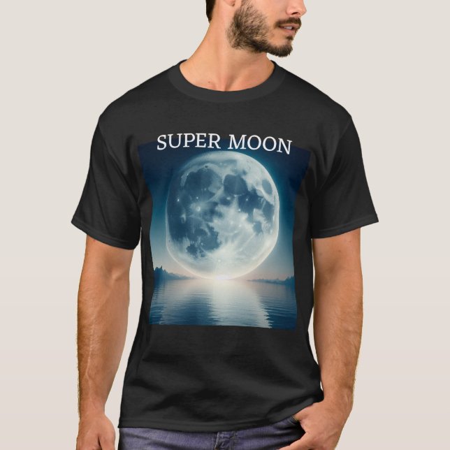 T-shirt Super Moon (Devant)