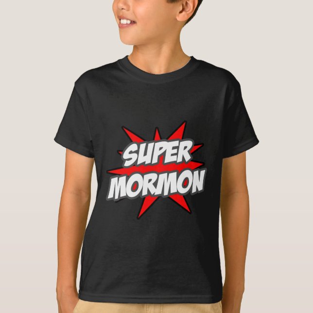 T-shirt Super Mormon (Devant)