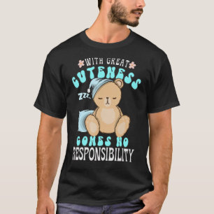 T-shirt Super ours en peluche femmes enfants hommes Retro