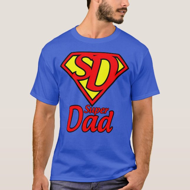 T-shirt Super Papa (Devant)