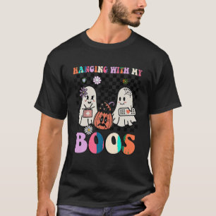 T-shirt Super pendaison avec Boos Halloween Cute Ghost Spo
