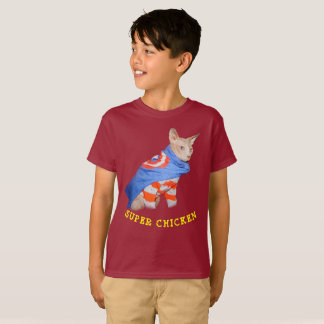 T-shirt SUPER POULET ENFANTSTee Chemise Unisex