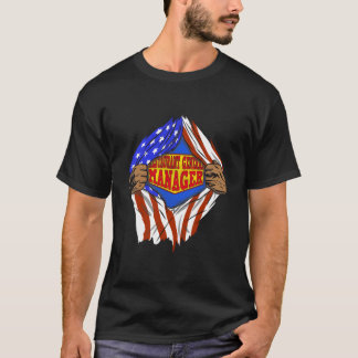 T-shirt Super Restaurant Directeur Général Emploi Héros