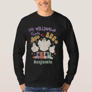 T-shirt Super Retro Matching Nom de famille Halloween Ghos