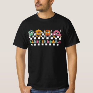 T-shirt Super Retro Vie de l'enseignant Daisy Hippy Be Kin