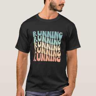 T-shirt Super Retro Vintage Runner Pour Marathon Runner