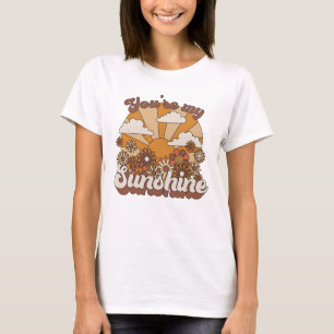 T-shirt Super rétro   Vous êtes mon soleil