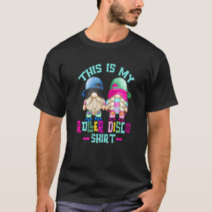 T-shirt Super Roller Skater Gnome Pour Femmes & 90s Roller