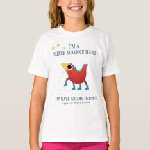T-shirt Super Science Girl MrO