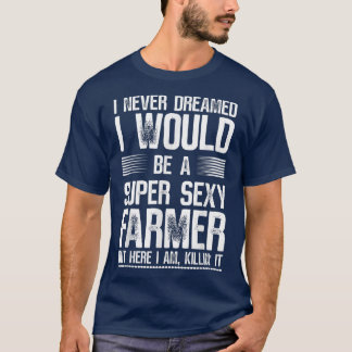 T-shirt Super Sey Farmer Funny Farm 