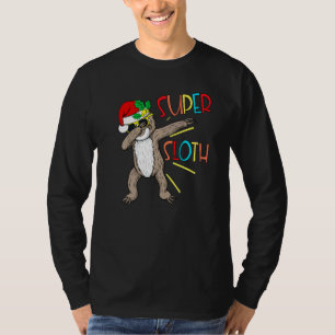 T-shirt Super Sloth Superhero Dabbing Dance Move Dab pour