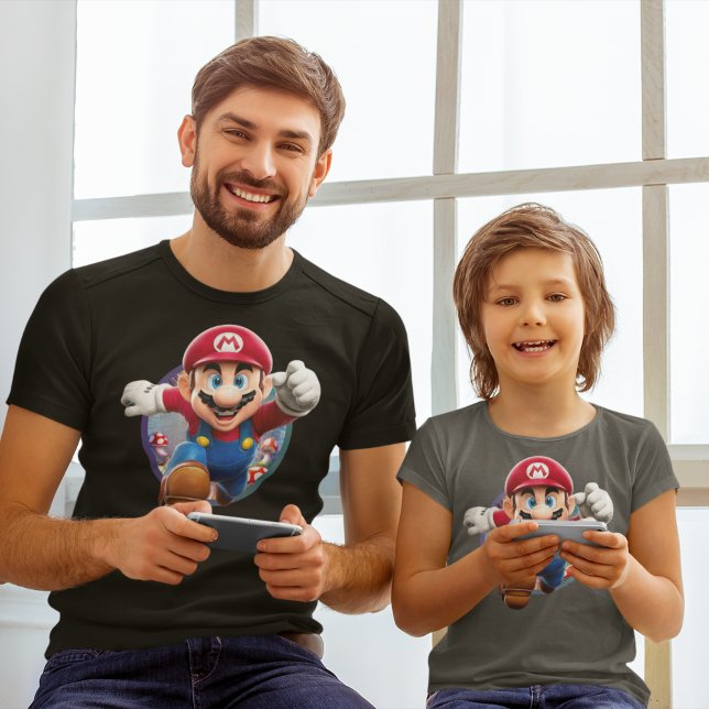 T-shirt Super Style: Mario Bros and Friends (Créateur téléchargé)
