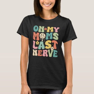 T-shirt Super sur mes mamans dernier nerf pastel retro