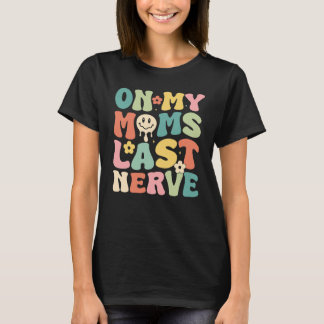 T-shirt Super sur mes mamans dernier nerf pastel retro