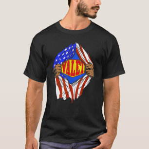 T-shirt Super Valet Hero Job
