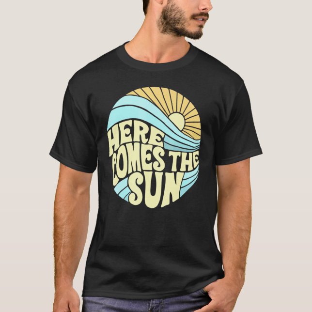 T-shirt Super Voici Le Soleil Actve Sum Plus Décontracté S (Devant)