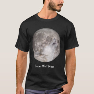 T-shirt Super Wolf Moon