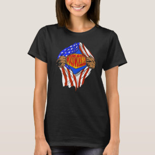 T-shirt Super Woodworker Hero
