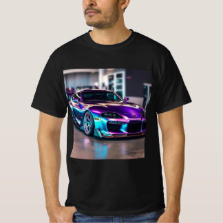 T-shirt Supercars customisés : Couleurs et modifications e