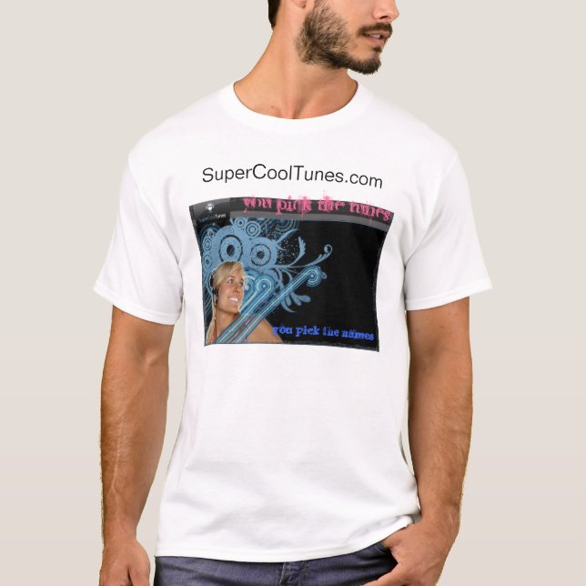 T-shirt SuperCoolTunes (Devant)