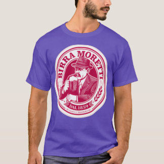 T-shirt Superfine Birra Moretti Design T