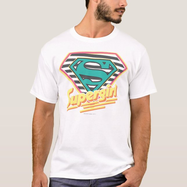 T-shirt Supergirl a barré le logo (Devant)