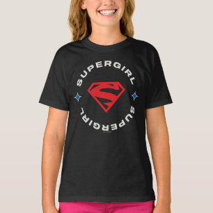 T-shirt Supergirl Age of Heroes Circle S-Shield
