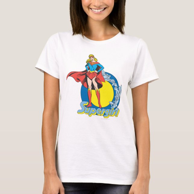 T-shirt Supergirl avec logo (Devant)