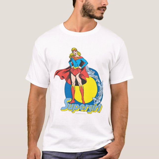 T-shirt Supergirl avec logo (Devant)