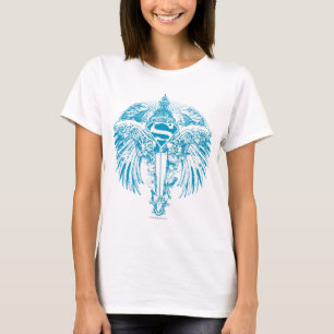 T-shirt Supergirl Blue Wings