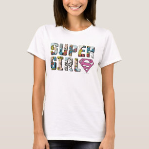 T-shirt Supergirl Comic Logo 2