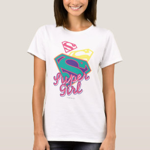 T-shirt Supergirl Cursive
