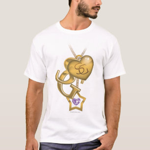 T-shirt Supergirl Gold Locket