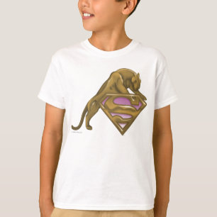 T-shirt Supergirl Golden Cat