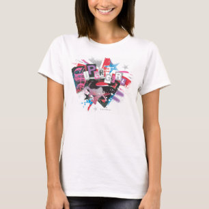 T-shirt Supergirl Grunge Design