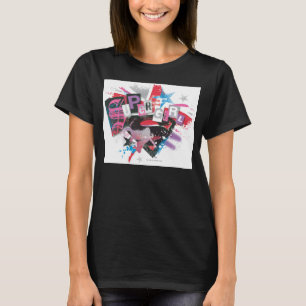 T-shirt Supergirl Grunge Design