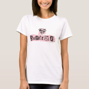 T-shirt Supergirl Logo Ransom Note