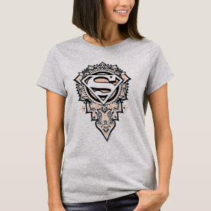 T-shirt Supergirl Mandala Graphic