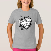 Supergirl Newsprint S-Shield