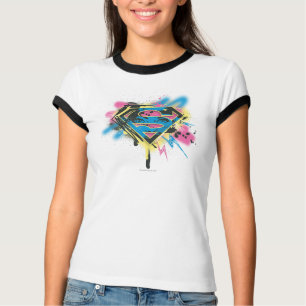 T-shirt Supergirl Paint and Spills