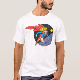 T-shirt Supergirl saute dans l'espace