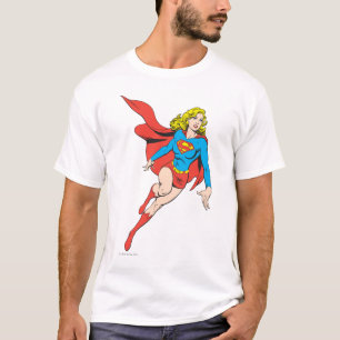 T-shirt Supergirl sur le mouvement